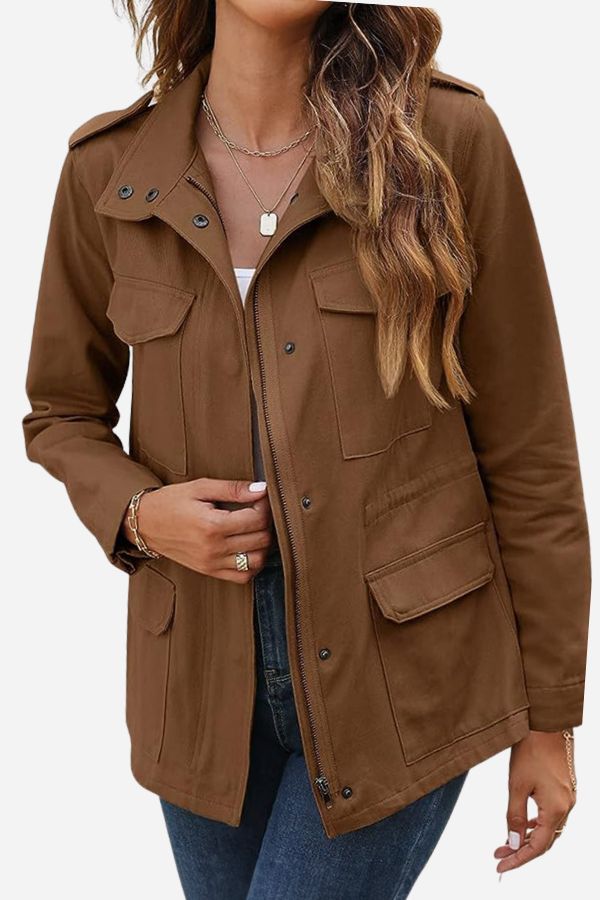 Fashion Cargo Utility Jacket