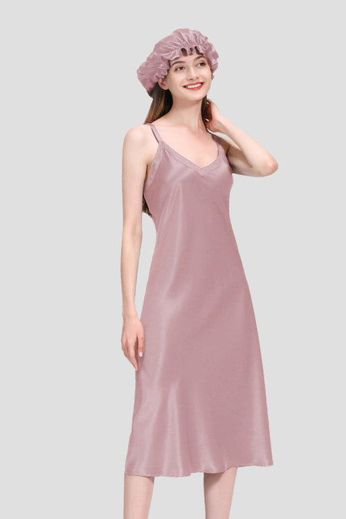 100% Mulberry Silk Elegant Night Dress