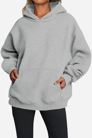 Oversized Fleece-Lined Hoodie