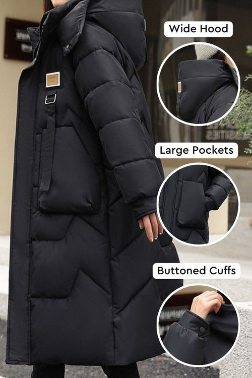 FrostLine Long Travel-Friendly Coat