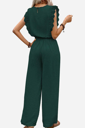 Elegant Two-Piece Set With Lace Detail
