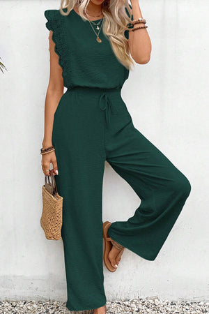 Elegant Two-Piece Set With Lace Detail