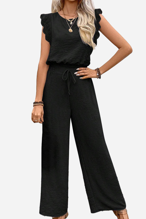 Elegant Two-Piece Set With Lace Detail