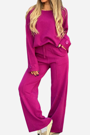 Comfortable Travel-Ready Two-Piece Set