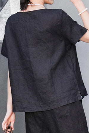 100% Pure Linen Breathable Classic Shirt