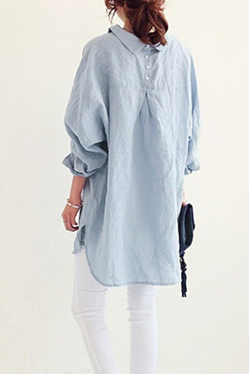 The Oversized Linen Shirt