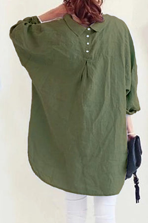 Oversized Linen Shirt